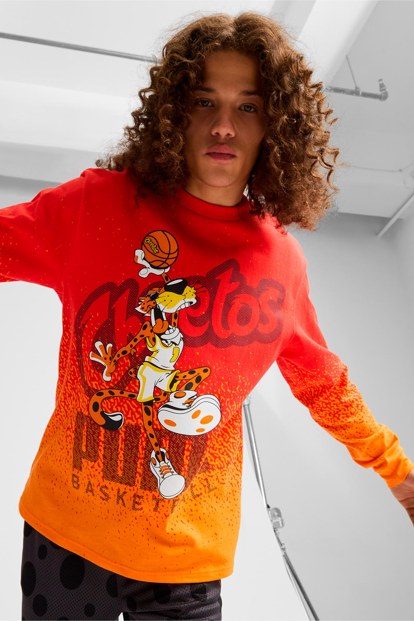 (image for) Breathtaking PUMA HOOPS x CHEETOS® Long Sleeve Tee